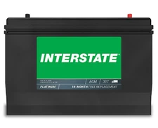 Interstate Batteries Marine Deep Cycle Battery Group Size 31 12V 100Ah (31-AGM5)