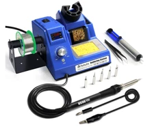 DS90 Soldering Station-°F & °C Dual Digital Display Soldering Iron Station Kit