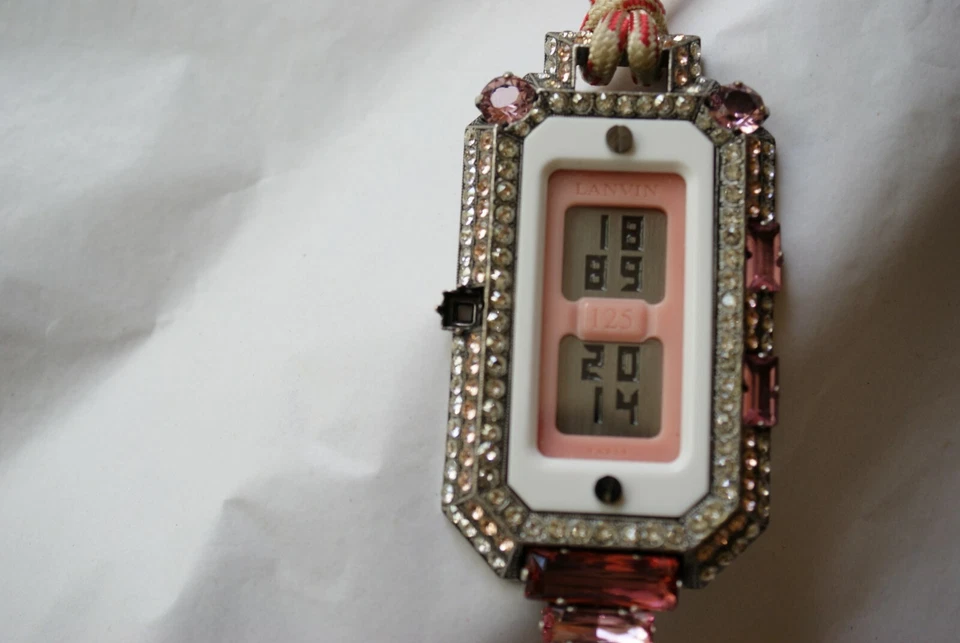 Collar Lanvin Grosgrain y Cristal Foto 3 de 4