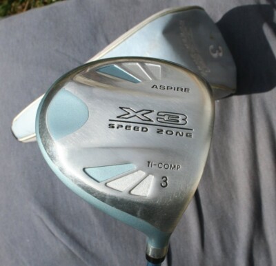 Ladies Aspire X3 Speed Zone # 3 Wood with Original Graphite Shaft