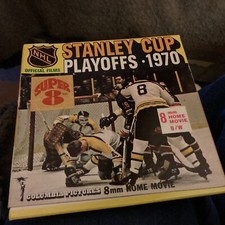 1970 NHL Stanley Cup Playoffs 8mm B/W Home Movie Super 8 Coumbia Pictures VG B89