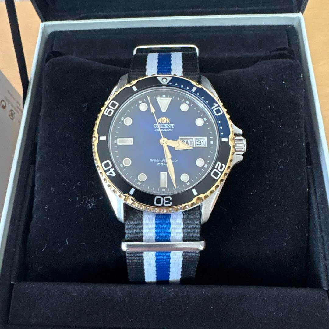 ORIENT Sports Limited Diver Automatic Blue Gradation Dial Watch