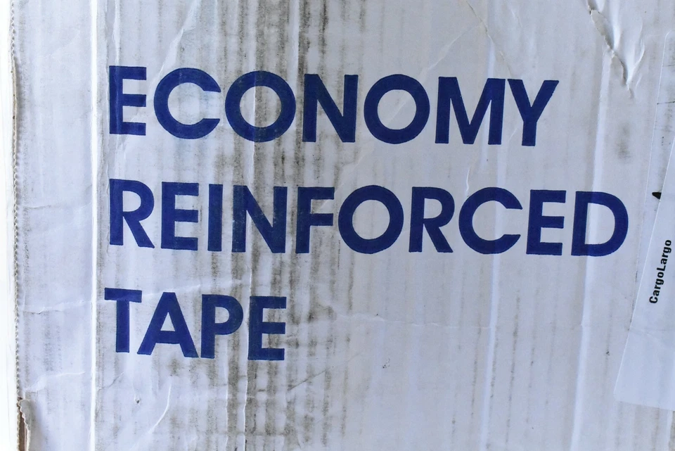 Uline S-1948 Reinforced Economy Brown Tape 3" x 450' K3801 10 Rolls Case - Image 3 of 4