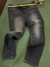 H&M Jeans Mens Size 16  Straight Blue Distressed