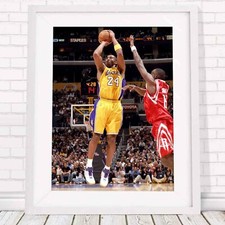 Kobe Bryant - NBA Basketball Poster Picture Print Sizes A5 to A0 *FREE DELIVERY*