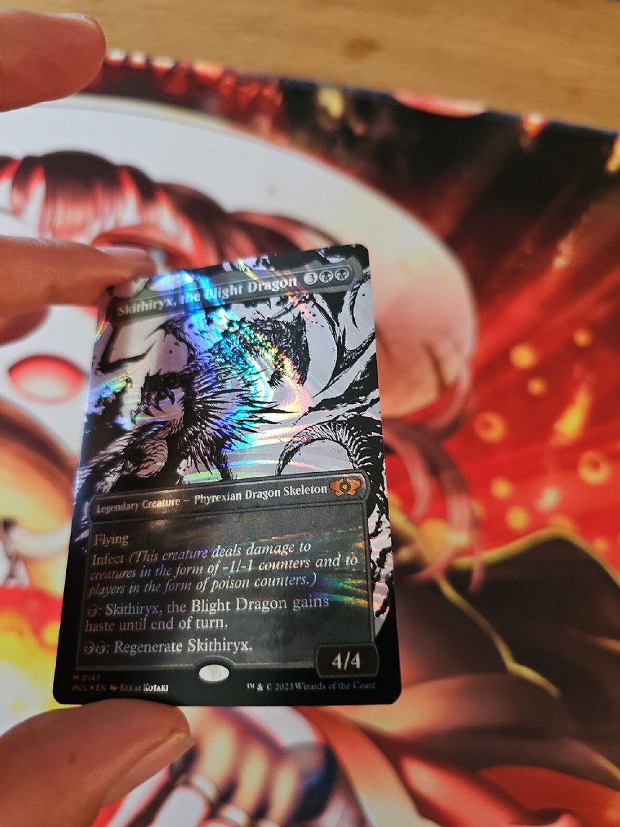 Skithiryx, the Blight Dragon (Halo Foil) Mythic MTG March of the