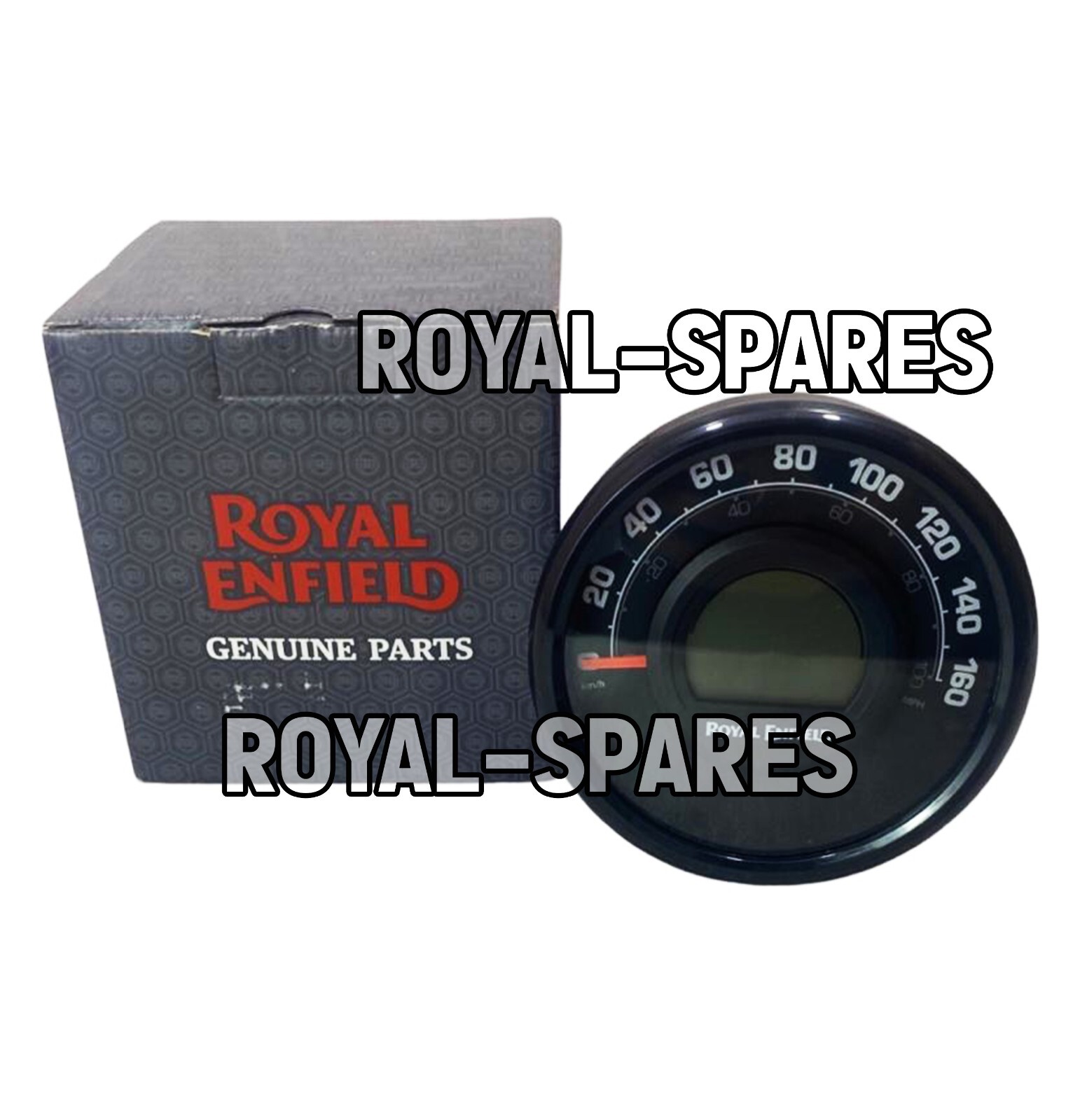 100 Genuine Royal Enfield "INSTRUMENT CLUSTER KMPH" For Scram 411 eBay