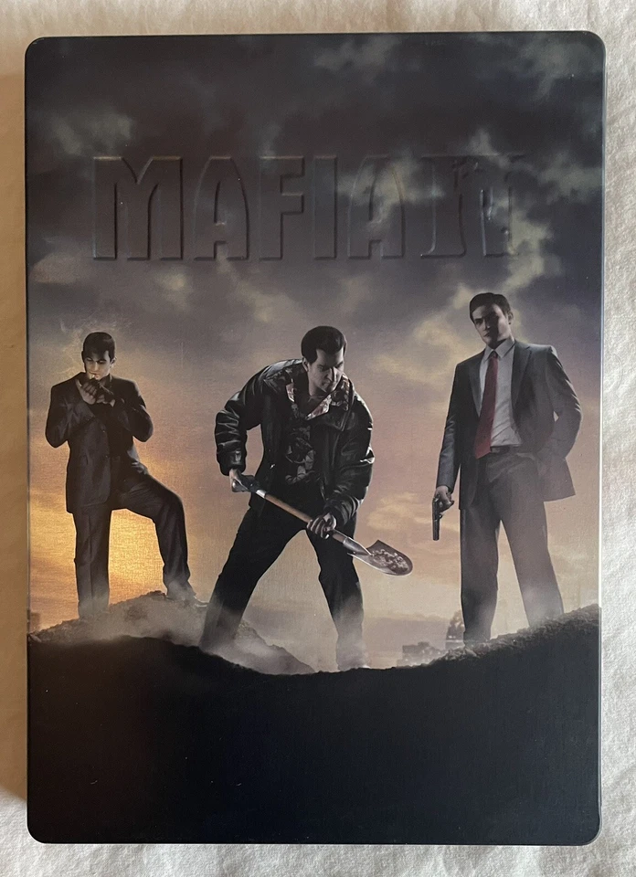 Steelbook Mafia II Edición Coleccionista (PC, 2010) CIB Completo Probado y Funcionando Foto 2 de 4