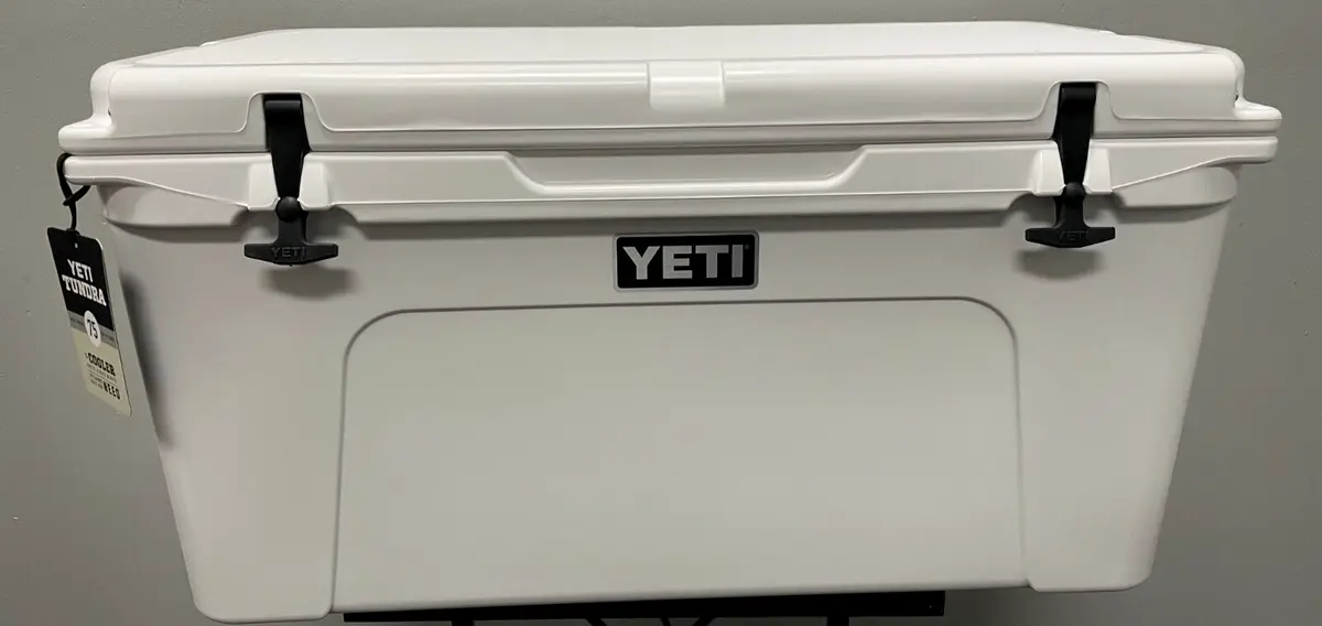 NEW in box Yeti Tundra 75 Hard Cooler - White YT75W - Gift for Him or Her  14394530753