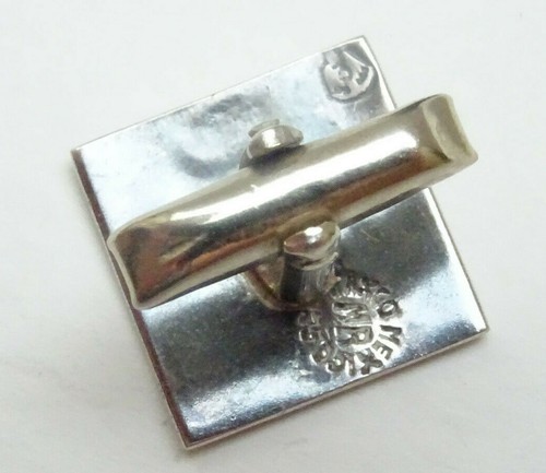 Native American Turquoise Cufflink 925 Silver Cuff Links Mexico M W No. 110 - Picture 3 of 3