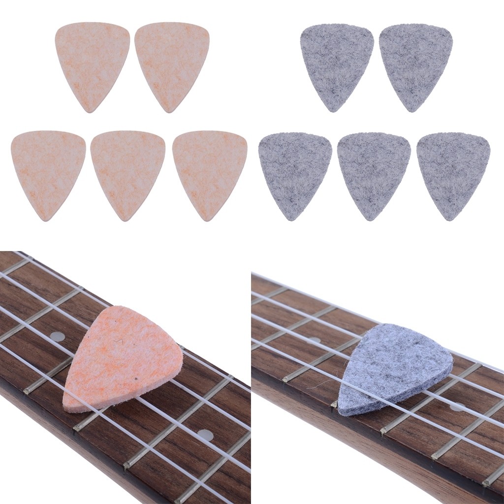 Pack/5pcs Felt Guitars Finger Picks for Classical Guitar Nylon Strings