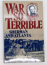 Book War So Terrible Sherman Atlanta James McDonough Pickett Jones 1987 Norton