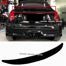 For Mini Cooper S F57 Convertible Glossy Black Rear Trunk Spoiler Wing Body Kit