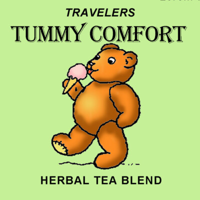 Travelers Tummy Tea (Herbal Blend), loose/bulk from $3.50 (1 oz.)