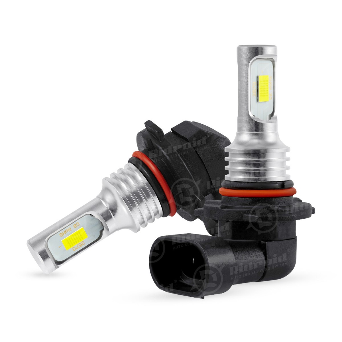 9005 9145 LED Headlight Kit 100W 8000LM High Low Fog Bulb HB3
