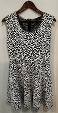 Guess Dress Charcoal Gray White Size Medium 