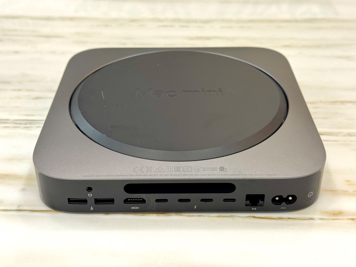 Apple Mac Mini 2018 A1993 — 3.0GHz 6-Core i5 / 32GB RAM Apple Mac Mini 2018 A1993 — 3.0GHz 6-Core i5 / 32GB RAM
