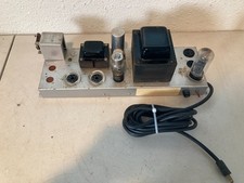 Vintage Hammond Tube Amplifier Chassis Project - Transformers, Sockets