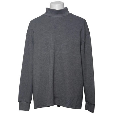 Coofandy, Rollkragenpullover, Größe: XL, Weiß/Grau #IYt