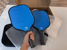 Pickleball Paddle Set   2 Paddle  4 Balls  1 Bag  Lightweight Beginner Set