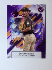 2025 Topps Pristine #213 Yu Darvish Purple Refractor #/99 Padres SD HIT RARE MLB