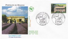 FRANCE 2003 FDC PORTRAITS DE NOS REGIONS LA FRANCE A VOIR YT 3600