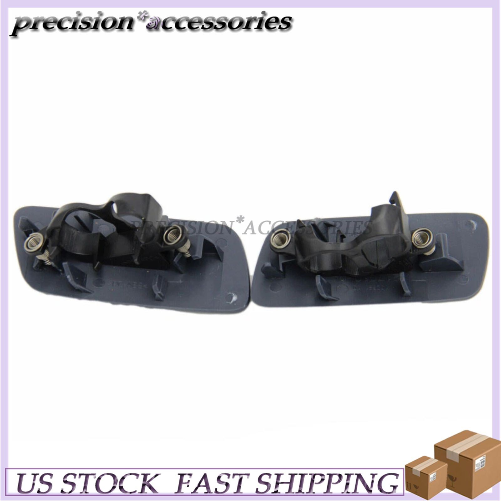 Pair Front Headlight Washer Cap For 10 11 12 13 14 15 16 17 18 Rolls-Royce Ghost