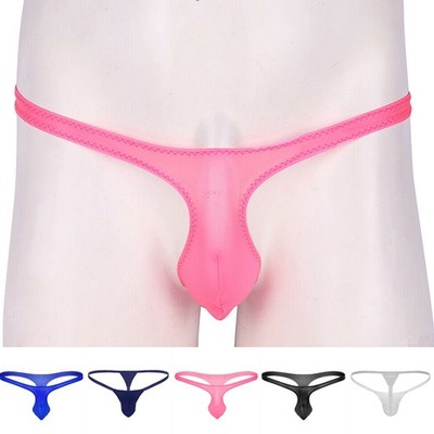 Mode Unterwäsche Slips T-Back Bulge Pouch Einheitsgröße G-String Herren