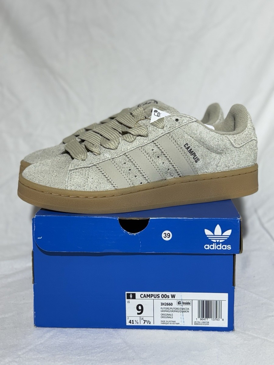 yk Adidas Campus Men's Low Putty Grey Size 7.5 | eBay
