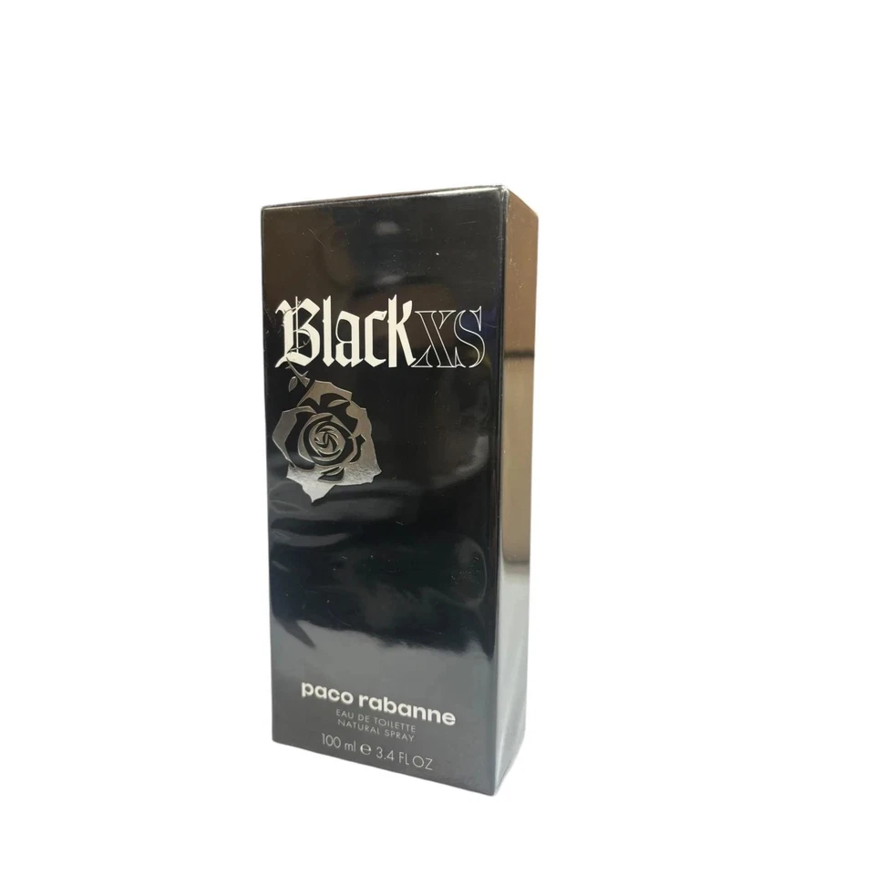Eau de Toilette spray natural Black XS de Paco Rabanne para hombre 3,4 OZ Foto 4 de 4
