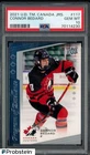 2021 UD Team Canada Jrs Hockey #117 Connor Bedard RC Rookie PSA 10 GEM MINT