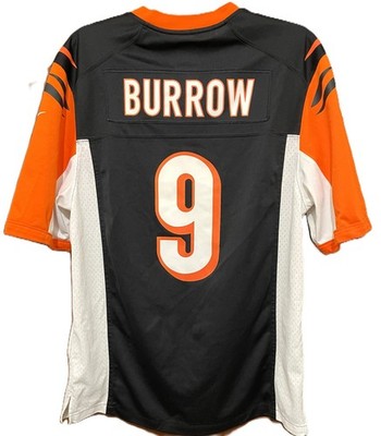 Joe Burrow Nike On Field Jersey NFL #9 Cincinnati Bengals Size L