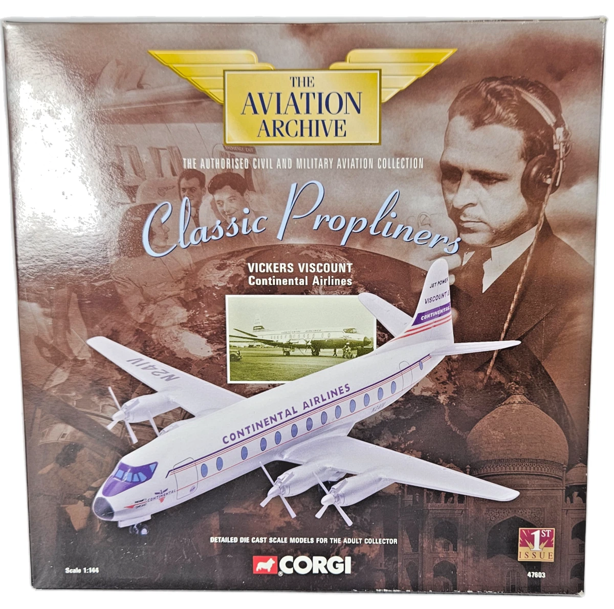 Corgi Vickers Contemporary Diecast Commercial Airliners for sale