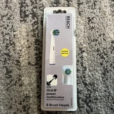 Universal Replacement Toothbrush Heads, Fits Oral-B Electric Toothbrushes, 8 ...