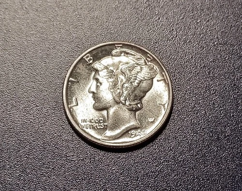 Blazing Gem BU+ 1942-P Mercury Dime