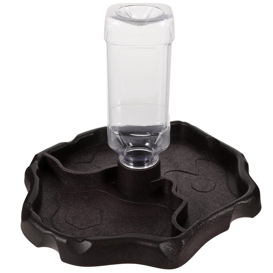 Water Dispenser Automatic Feeder Turtle Drinking Bowl Reptile Tank ...