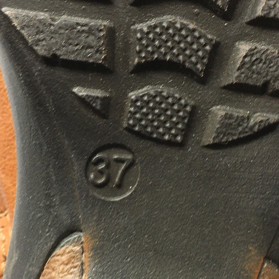 Spring Step Itilia Ankle Boots Booties Shoes Womens Size 6.5-7 US 37 EU Brown - Image 2 of 4