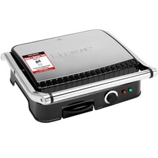 Clatronic Kontaktgrill KG 3487 edelstahl/schw...