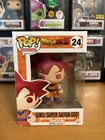 Funko Pop! Dragon Ball Goku (Super Saiyan God) #24 Damaged Box W/Protector!!