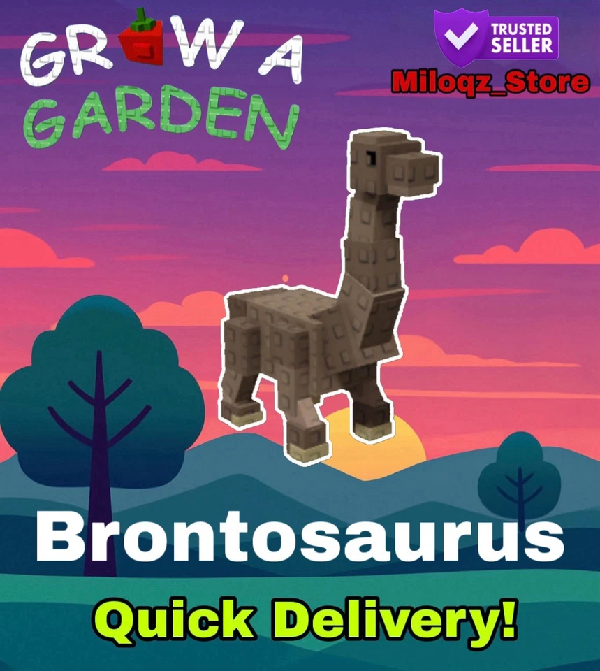 Brontosaurus | Grow A Garden 🪴 | Instant Delivery 🚚 | Cheap💸