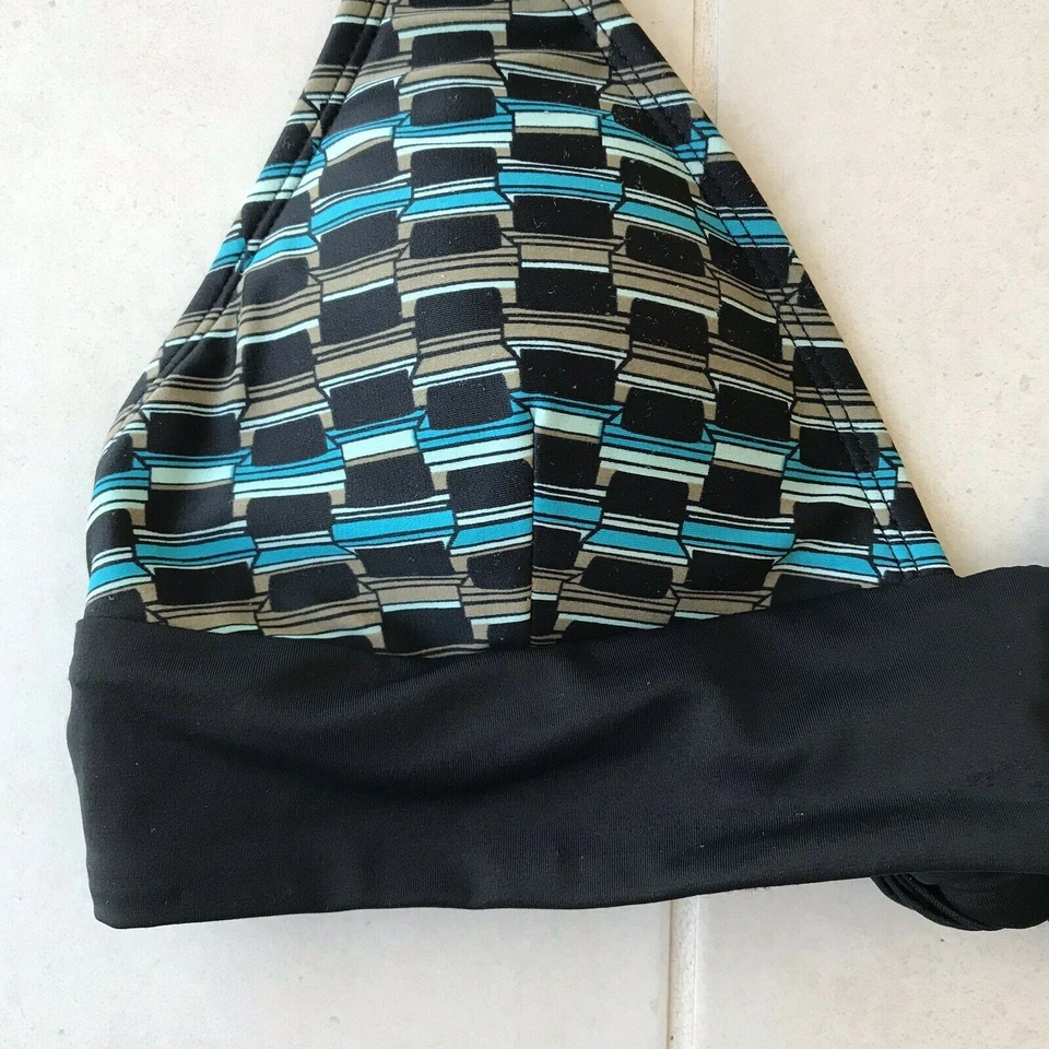 Perry Ellis Swim Women S Bikini Swimsuit Print Padded Triangle Swimwear - Image 3 of 4