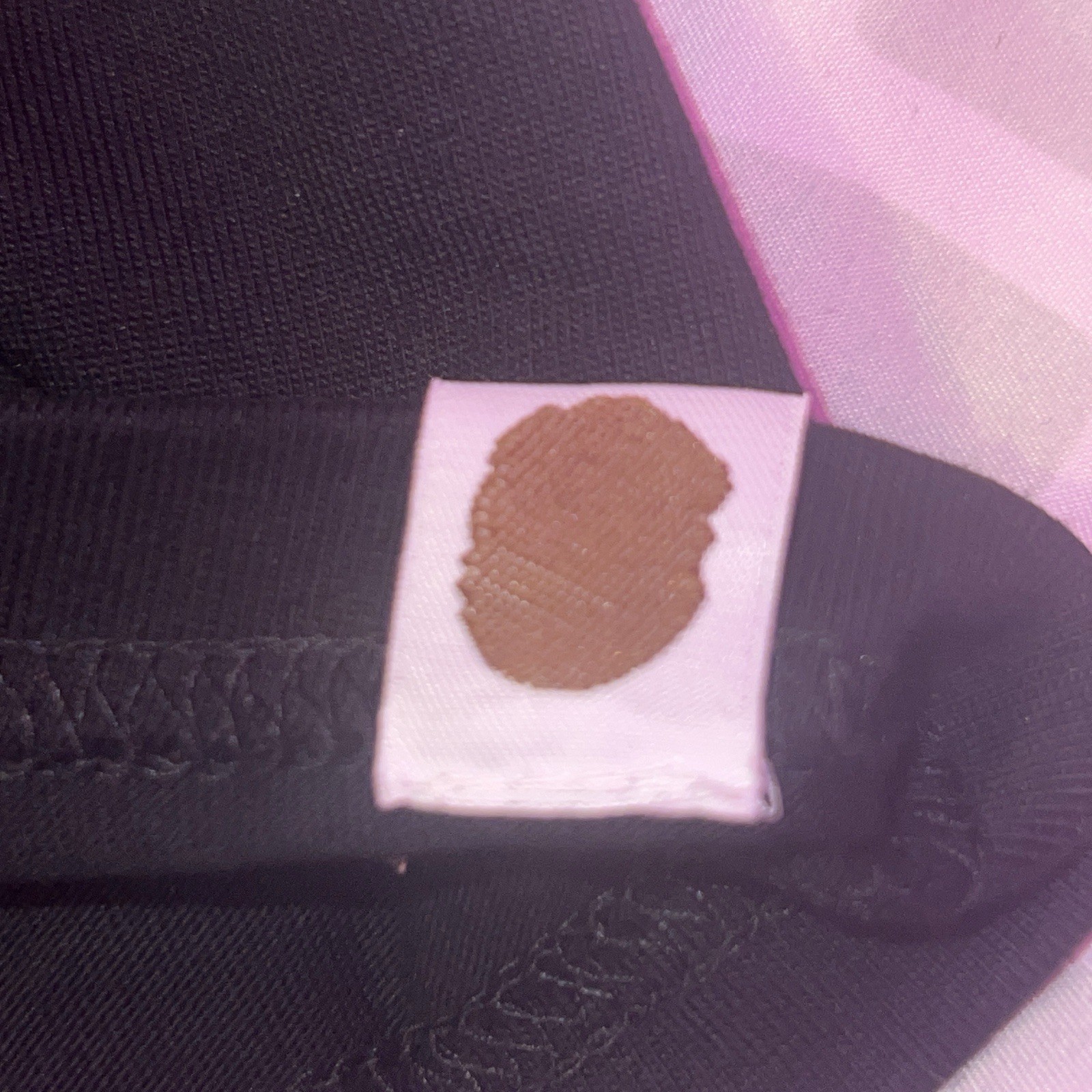 A Bathing Ape Bleached BAPE Check Plaid Graphic Logo Men's Tee Black S thumbnail 4