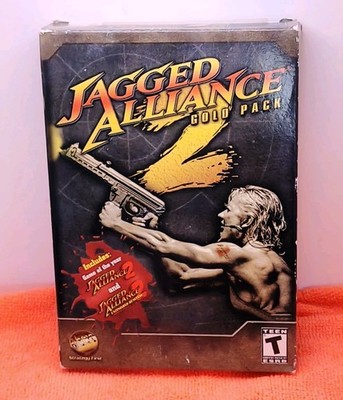 Jagged Alliance II 2 Gold Pack mit Unfinished Business PC Software Sealed Neu