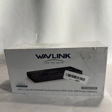 WAVLINK DisplayLink Laptop Docking Station (Dual 4K@60fps 100W PD WLUG69PD2 PRO)