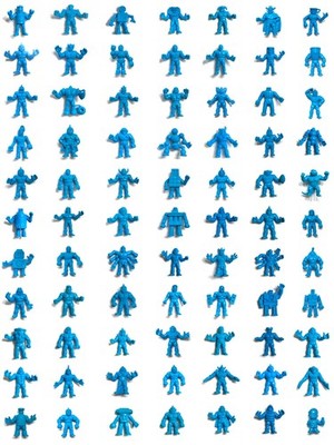 MUSCLE Men Light Blue CHOOSE: Vtg 1980's Mattel M.U.S.C.L.E. Kinnikuman Figures