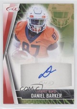 2022 SAGE Low Series Auto Red Daniel Barker #A-DB1 Auto 0il7