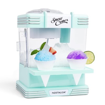 Retro Snow Cone Machine - Makes 20 Icy Treats, Includes 2 Cups & Ice Scoop - Per