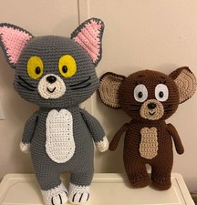Crochet Cat and Mouse