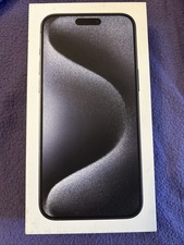 Apple iPhone 15 Pro Max Blue Titanium 256 Gb EMPTY BOX ONLY"