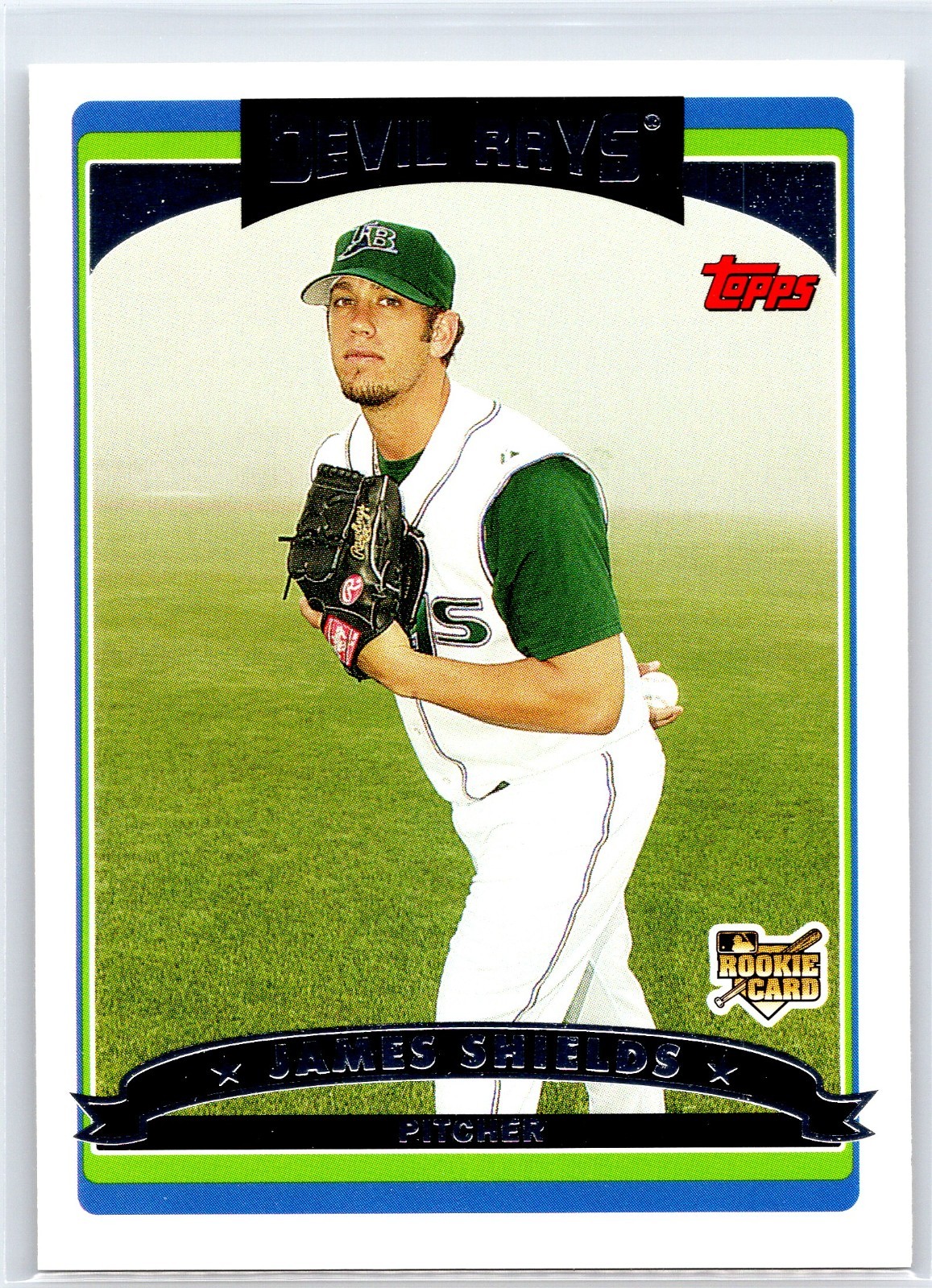 JAMES SHIELDS 2006 Topps Updates & Highlights Rookie Tampa Bay Rays #UH147